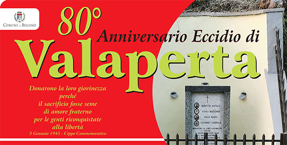 80esimo Anniversario dell'Eccidio di Valaperta