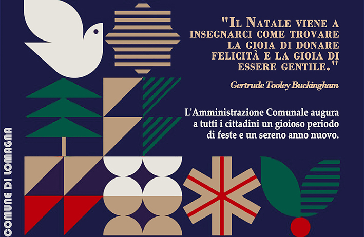 Auguri dall'Amministrazione Comunale per le feste natalizie 2024