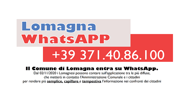 Servizio "Lomagna WhatsApp"