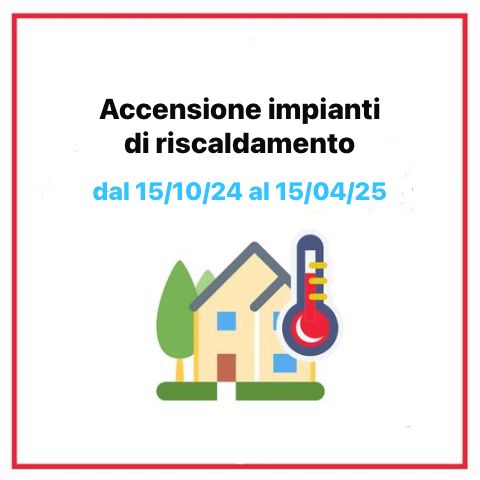 Accensione impianti di riscaldamento