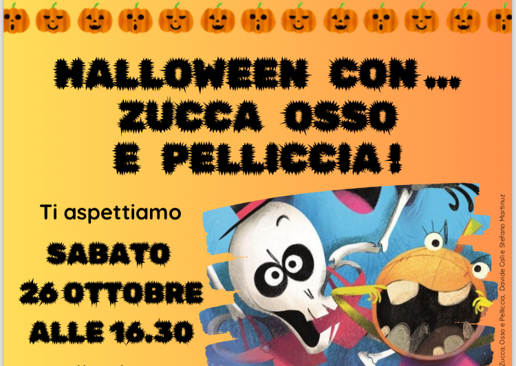 Halloween con … zucca osso e pelliccia!