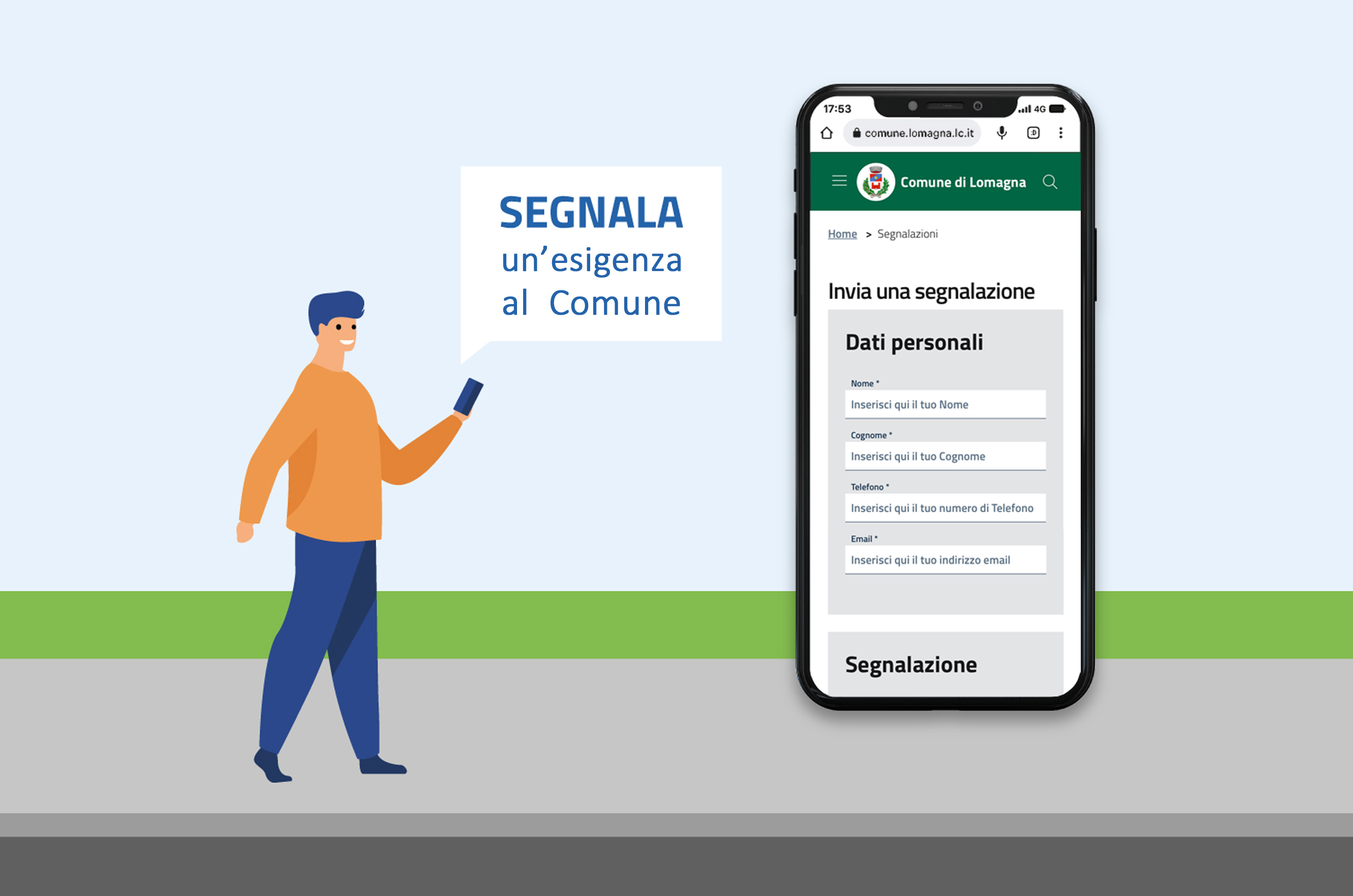 Modalità per comunicare segnalazioni