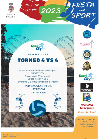 Festa dello Sport 2023 - Beach Volley